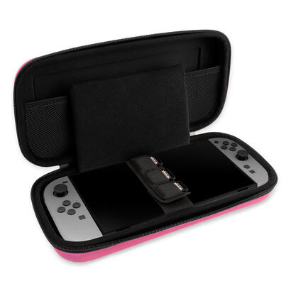 nacon-switchnewpouchlpink-funda-protectora-rigida-nintendo-rosa