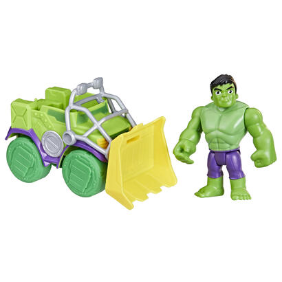 set-camion-demoledor-figura-hulk-spidey-and-his-amazing-friends-marvel