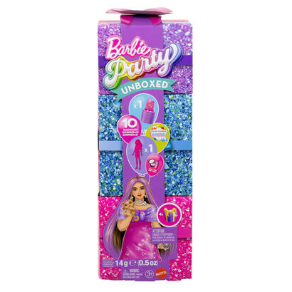 mattel-barbie-party-unboxed-barbie-glam-party-serie-rosae-muneca-jfy67