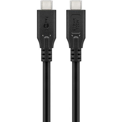 goobay-74195-cable-usb-usb4-gen-2x2-1-m-usb-c-negro