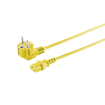 power-cord-schuko-angled-c13-18m-yellow-microconnect