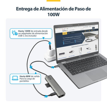 startechcom-adaptador-multipuertos-usb-c-docking-station-usb-tipo-c-a-hdmi-20-4k-60hz-entrega-de-alimentacion-100w-pass-through-
