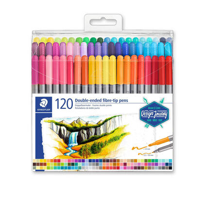 staedtler-3200-pack-de-120-rotuladores-de-doble-punta-resistente-a-la-presion-colores-surtidos