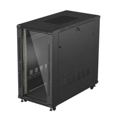 szafa-instalacyjna-rack-stojaca-19-22u-600x1200-negro-drzwi-przeszklone-flat-pack