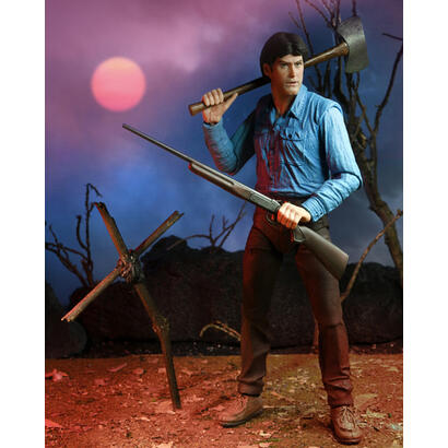 figura-neca-evil-dead-scale-ultimate-ash-40-aniversario-18-cm