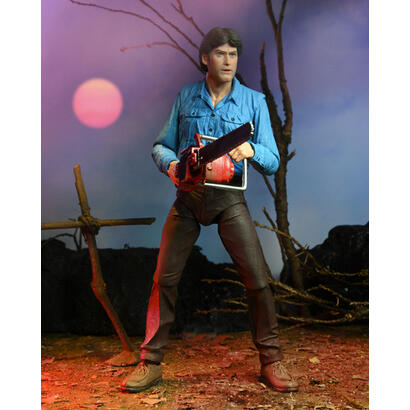 figura-neca-evil-dead-scale-ultimate-ash-40-aniversario-18-cm