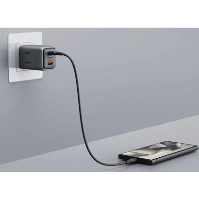 aukey-pa-c5-wall-charger-100w-gray
