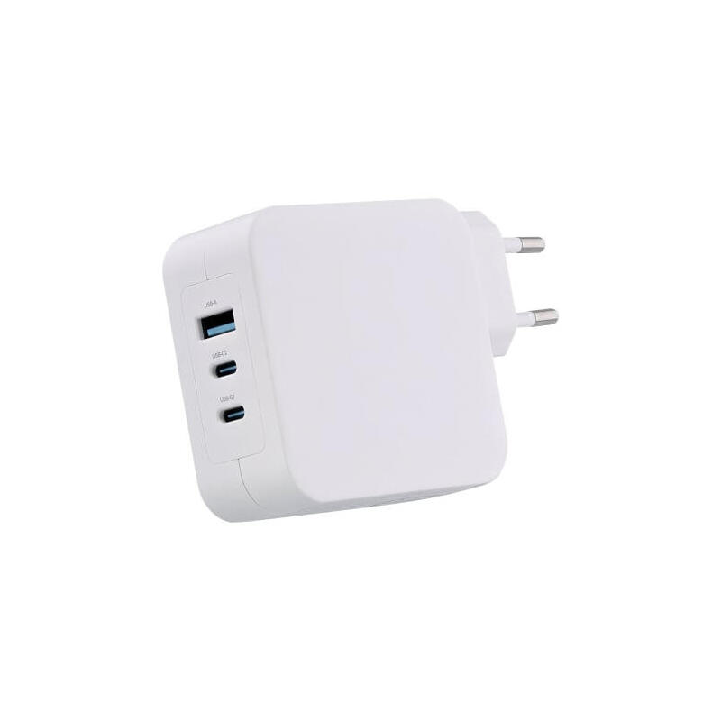 tnb-iclick-cargador-gan-100w-usb-c-y-usb-a-blanco tnb-iclick-cargador-gan-100w-usb-c-y-usb-a-blanco