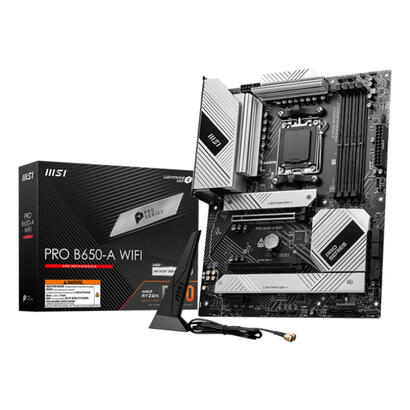 placa-msi-pro-b650-a-wifiamdam5b6504ddr5256gbhdmidp6sata32m225gbewifi6ebt5311usb32atx
