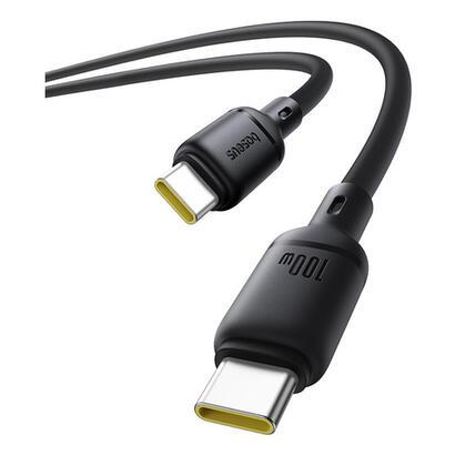 cable-baseus-silky-sarj-kablo-type-c-c-1m-syh-usb-usb-c-negro