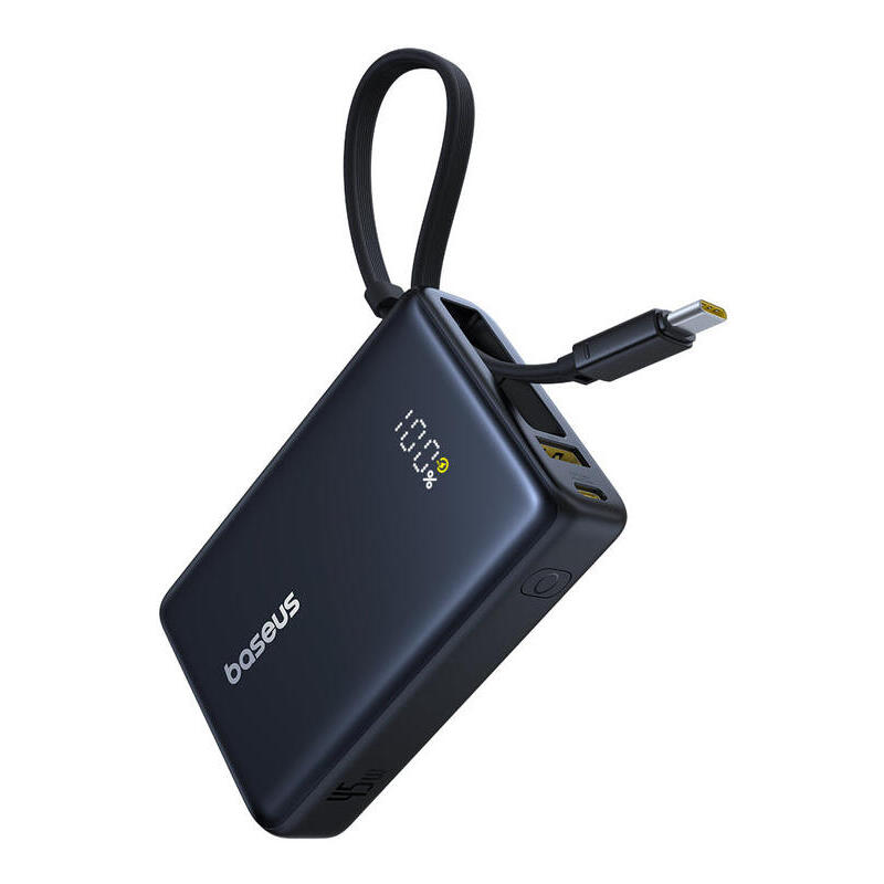 baseus-picogo-digital-display-10000mah-45w-negro baseus-picogo-digital-display-10000mah-45w-negro