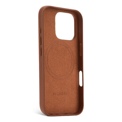 decoded-leather-case-funda-para-iphone-16-pro-16-cm-63-marron