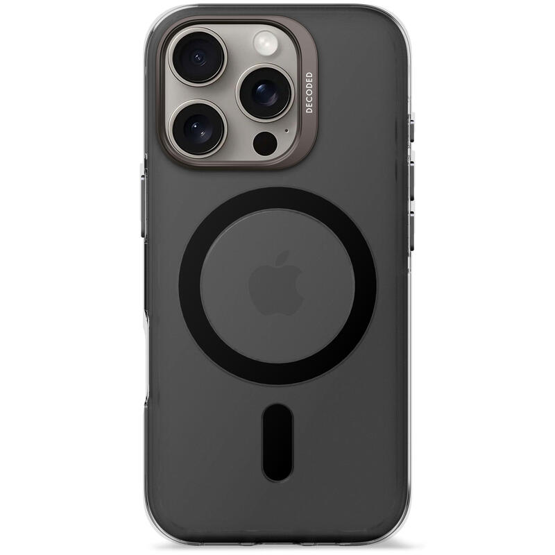 decoded-clear-case-funda-para-iphone-16-pro-16-cm-63-negro-transparente