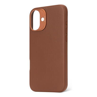 decoded-leather-case-funda-para-iphone-16-plus-17-cm-67-marron
