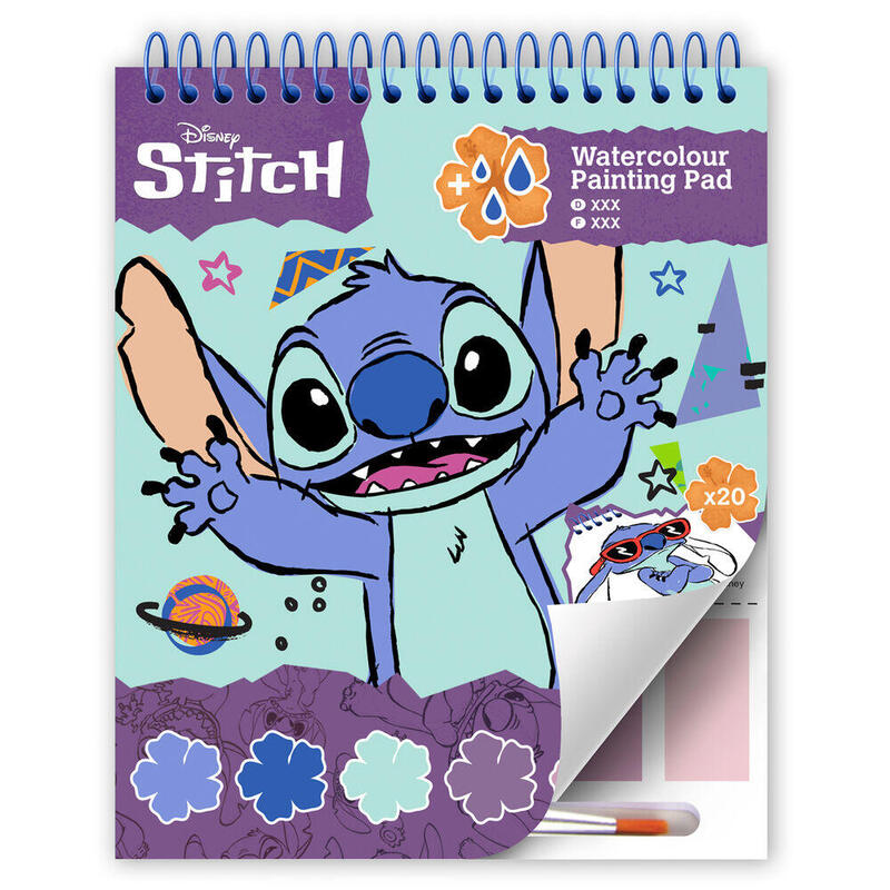pack-de-6-unidades-bloc-dibujo-acuarelas-stitch-disney