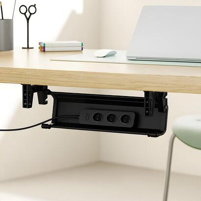 organizador-maclean-para-cablesextensiones-bajo-escritorio-carga-max-5-kg-negro-mc-106-b