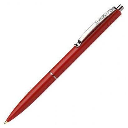 pack-de-20-unidades-schneider-boligrafo-fino-k15-con-clip-metalico-recargable-rojo
