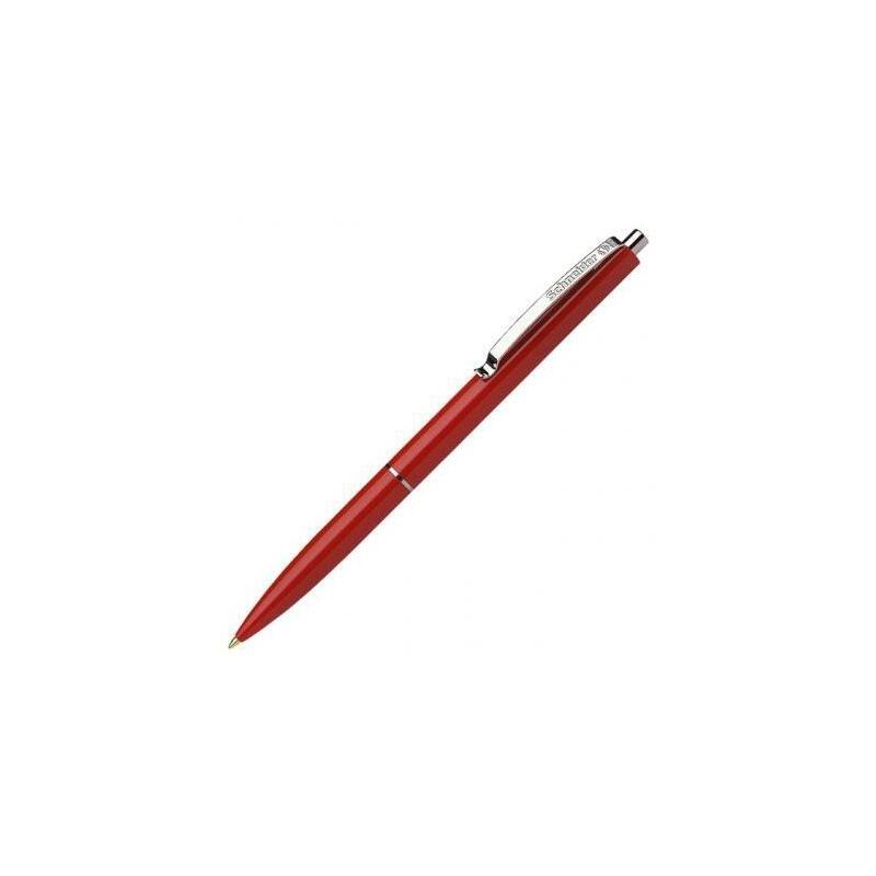 pack-de-20-unidades-schneider-boligrafo-fino-k15-con-clip-metalico-recargable-rojo