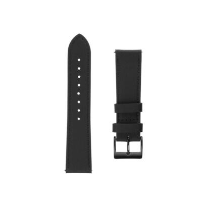 fixed-leather-strap-for-smartwatch-22mm-wide-black