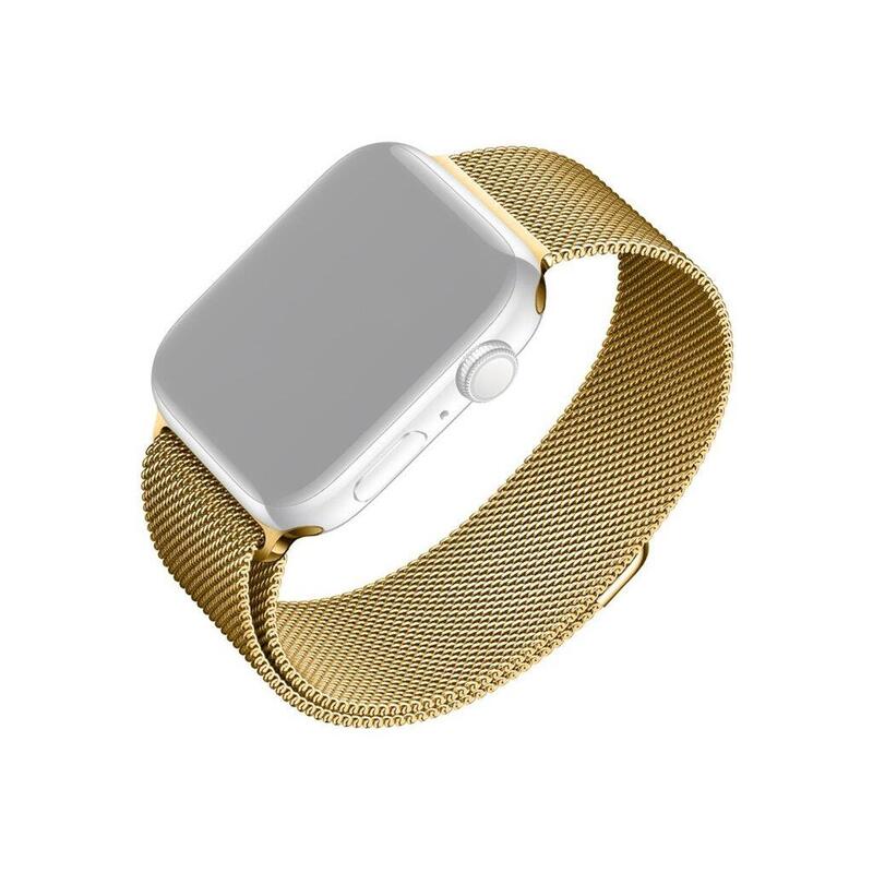 fixed-mesh-strap-for-apple-watch-42-44-45mm-gold