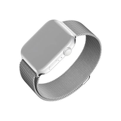 fixed-mesh-strap-for-apple-watch-42-44-45mm-silver