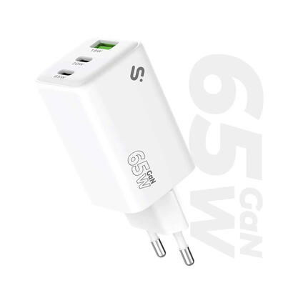 cargador-paredviaje-2xusb-c-usb-a-gan-65w-pd-blanco-subblim-cargador-subblim-gan-65w-usb-c-usb-c-usb-a