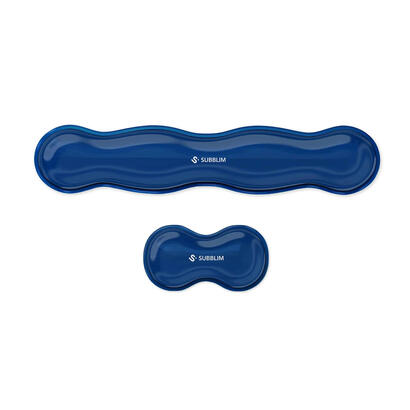 pack-de-2-reposamunecas-subblim-ergo-crystal-flex-azul-oscuro
