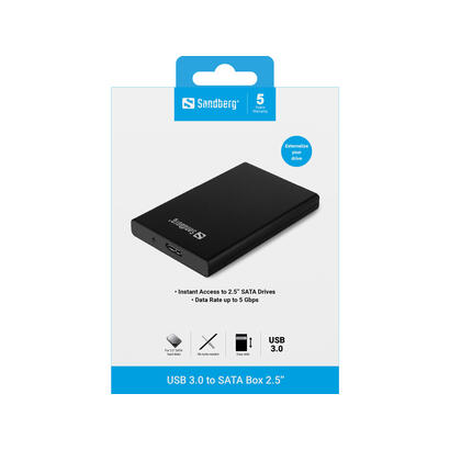 sandberg-usb-30-to-sata-box-25-caja-de-disco-durossd-25-sata-5-gbits-negro