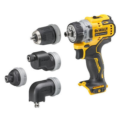 taladrodestornillador-dewalt-dcd703nt-amarillonegro
