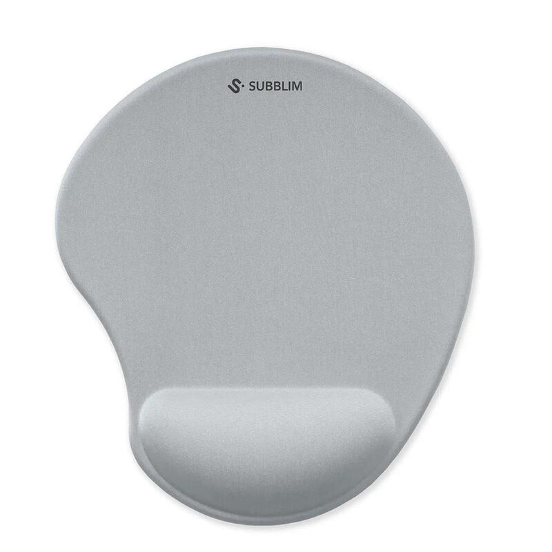 alfombrilla-ergonomica-subblim-ergo-neogel-mousepad-plateada