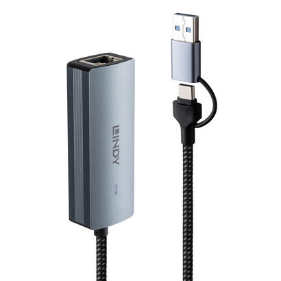 hub-lindy-43415-de-interfaz-usb-32-gen-2-31-gen-2-type-c-5000-mbits-gris