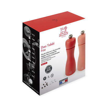 peugeot-tahiti-juego-de-salero-y-pimentero-coral-rojo
