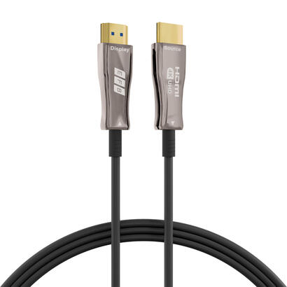 cable-efb-elektronik-hdmi-20-00009-hdmi-30-m-hdmi-tipo-a-estandar-negro-acero-inoxidable