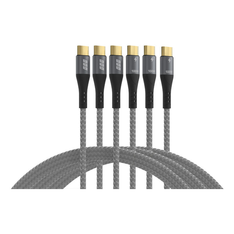 efb-usb-c-cableset-100w-pd-30-5a-e-marker-chip-0512m-gra efb-usb-c-cableset-100w-pd-30-5a-e-marker-chip-0512m-gra