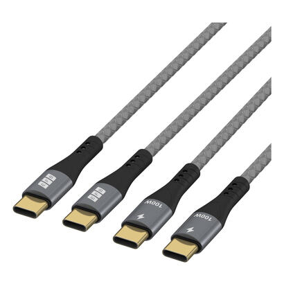 efb-usb-c-cableset-100w-pd-30-5a-e-marker-chip-2x2m-gris