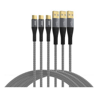 efb-usb-a-a-usb-c-cableset-60w-qc-3a-3x2m