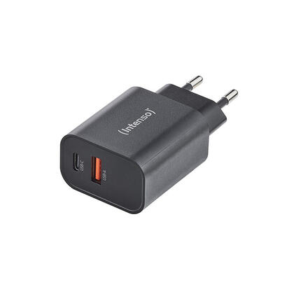 intenso-usb-ladegerat-1-x-usb-a-1-x-usb-c-30-watt-negro