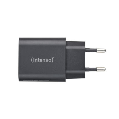 intenso-usb-ladegerat-1-x-usb-a-1-x-usb-c-30-watt-negro