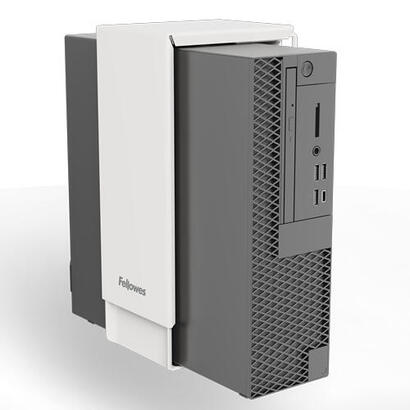 fellowes-100136876-soporte-de-cpu-soporte-para-instalacion-de-cpu-bajo-mesa-blanco