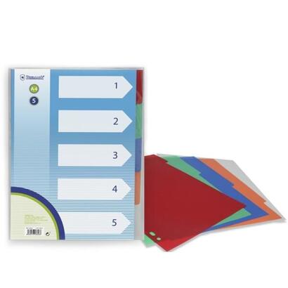 pack-de-12-unidades-bismark-pack-de-5-separadores-de-polipropileno-tamaao-a4-multitaladro-colores-surtidos