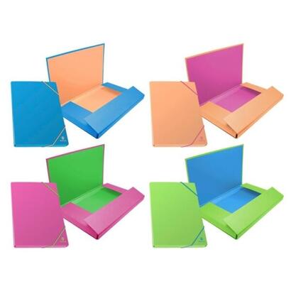 pack-de-8-unidades-bismark-carpeta-para-proyectos-lomo-de-30mm-fabricada-en-carton-cierre-con-gomas-colores