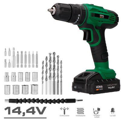kit-taladro-percutoratornillador-144-v-con-bateria-cargador-y-28-accesorios