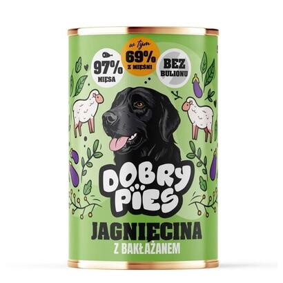 dobry-pies-lamb-with-eggplant-wet-dog-food-400g