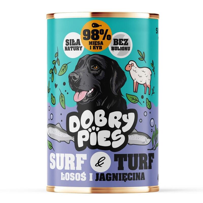 dobry-pies-surfturf-losos-i-jagniecina-mokra-karma-para-perro-400g