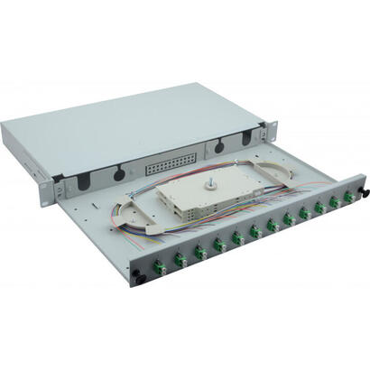 helos-lwl-19-spleissbox-12-x-lcapc-duplex-os2-spleissfertig-gris