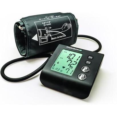 thomson-cardio-a7-tensiometro-de-brazo-deteccion-arritmia-memoria-100-lecturas-2-usuarios-negro
