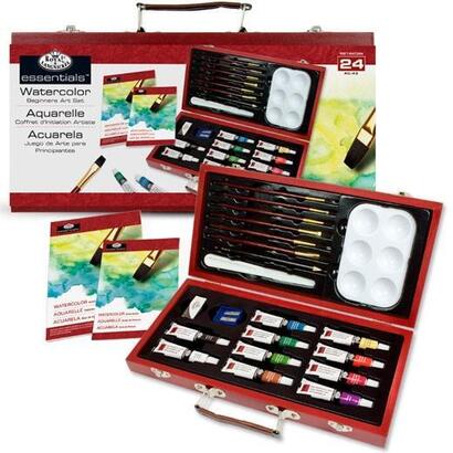 royal-langnickel-juego-de-acuarelas-para-principiantes-24-piezas-en-maletin-de-madera