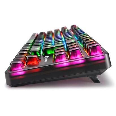 sharkoon-crystal-shark-teclado-para-gaming-negro