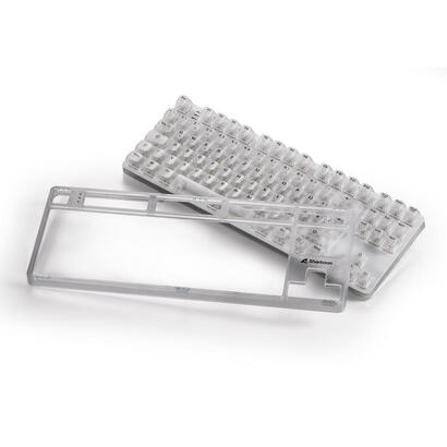 sharkoon-crystal-shark-teclado-para-gaming-blanco