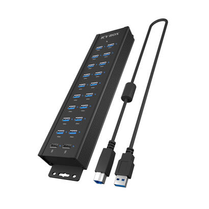 hub-ib-hub1720-u3-20-port-hub-96-watt-psu-18-x-usb-a-port2-x-usb-port-do-ladowania